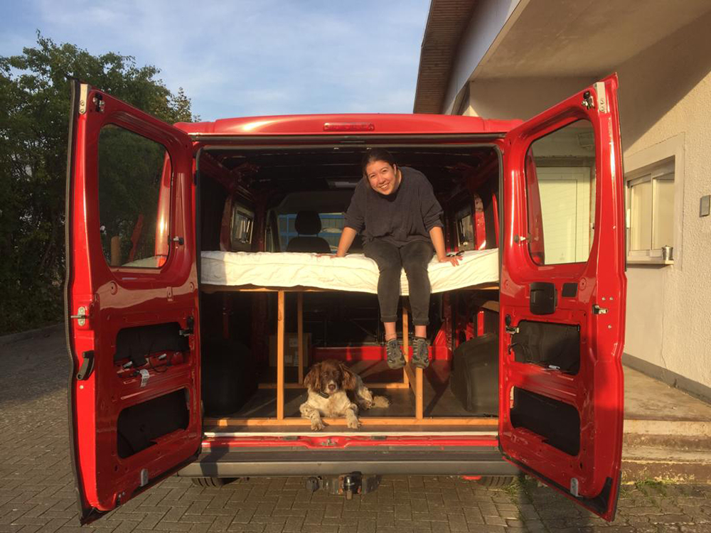 Titelbild mit Camper